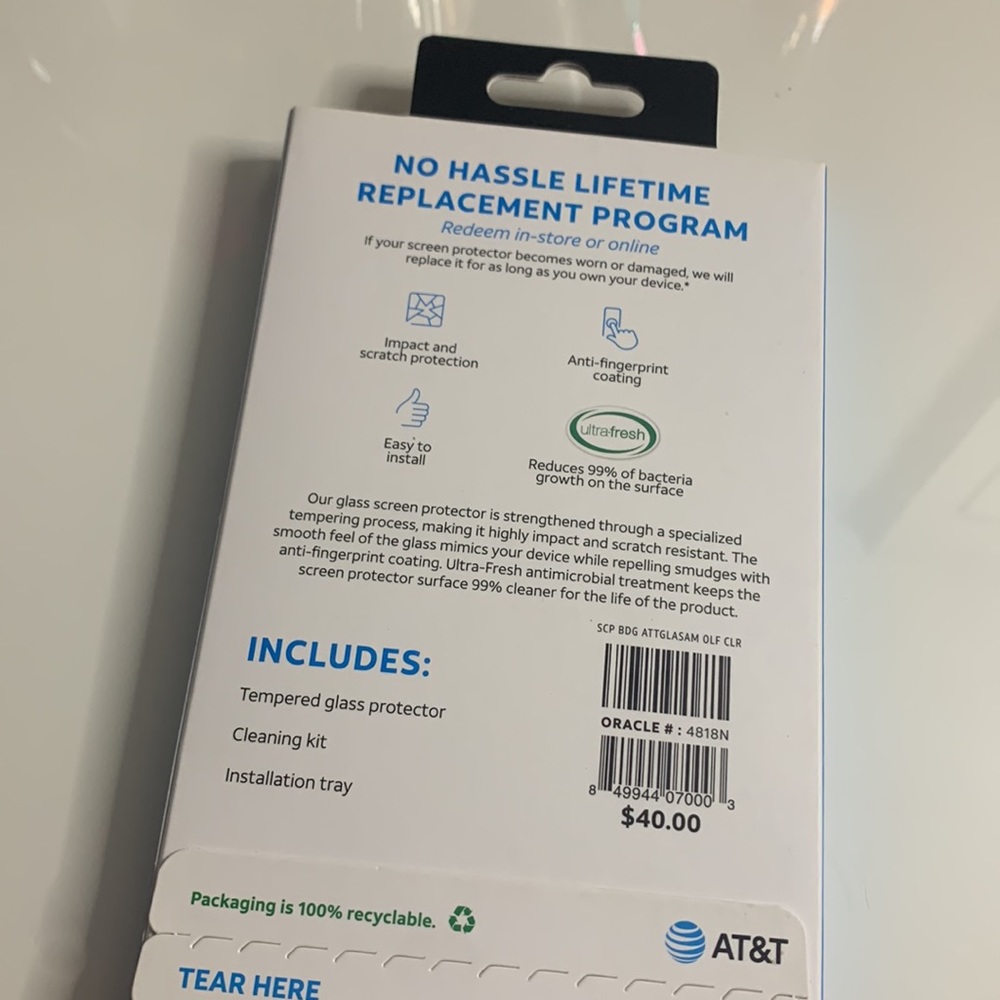 Glass screen protector - Picture 2 of 2